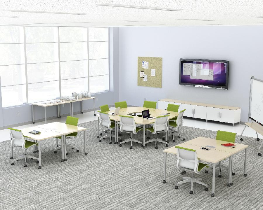 培训家具|培训台|办公家具|球友会网页版家具|Everywhere 培训职员台